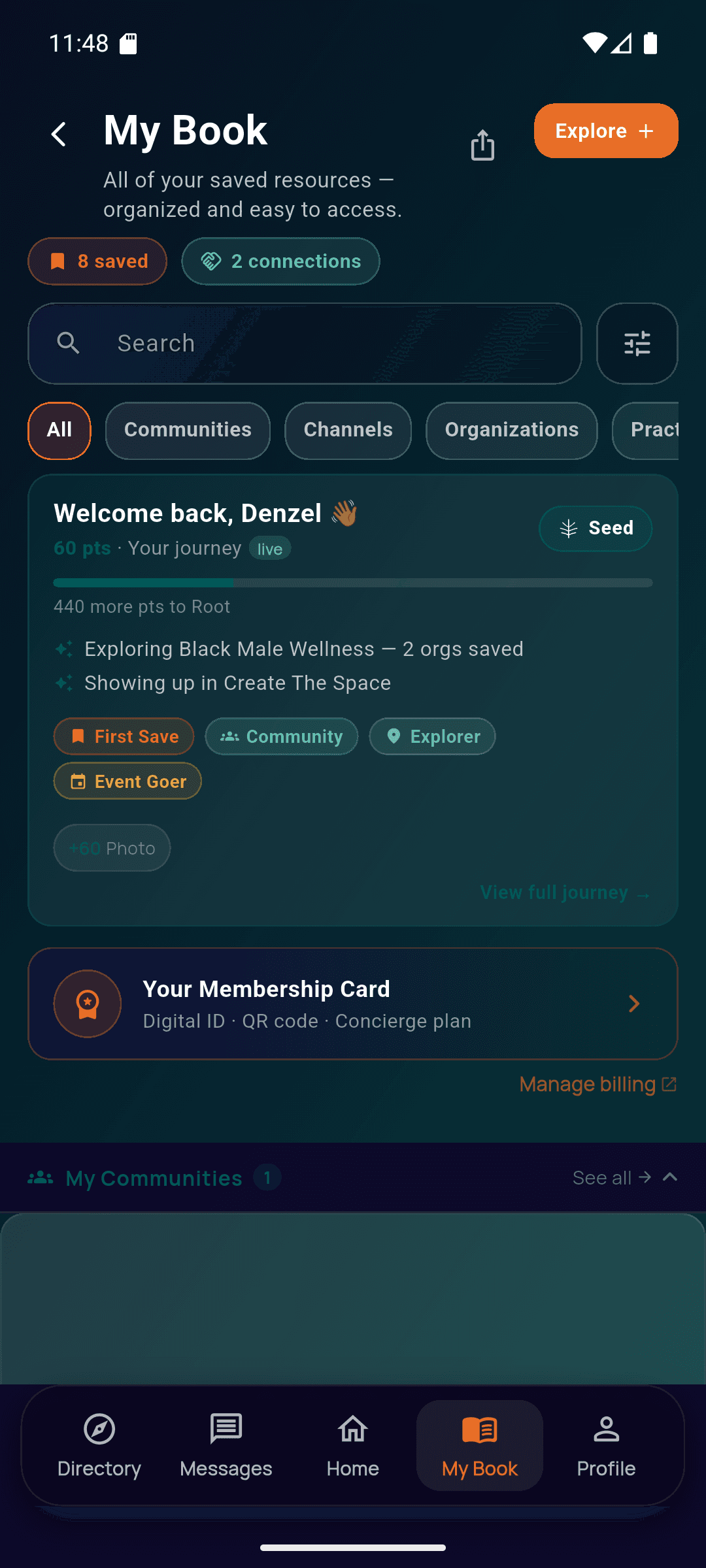 CTS My Book — your wellness journey